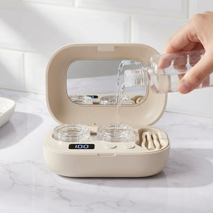 Step 1: Fill with cleaning solution