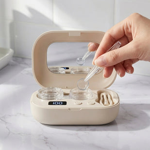 Step 2: Place your contact lenses